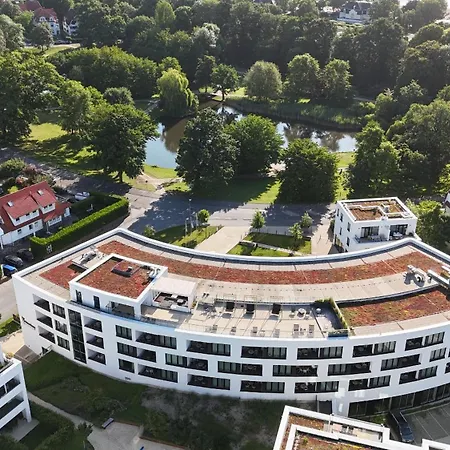 아파트 Godewindpark Deluxe-apartment 2-07 Mit Strandkorb Am *